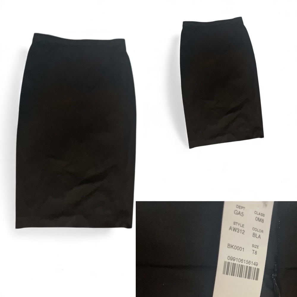 J crew Classic Black Pencil Skirt